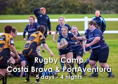 Rugby Camp in Costa Brava & PortAventura Park