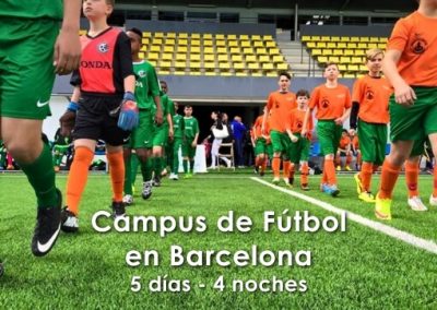 Campus de Fútbol en Barcelona