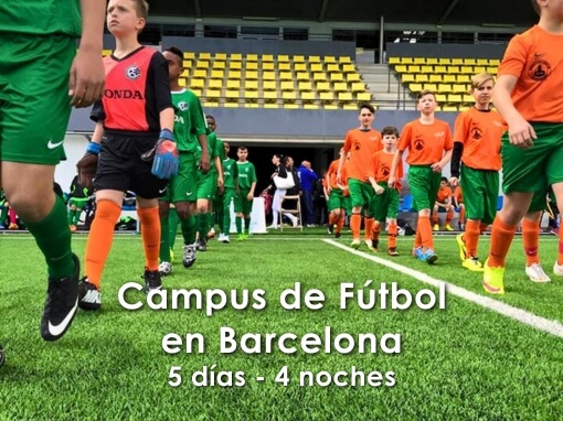 Campus de Fútbol en Barcelona