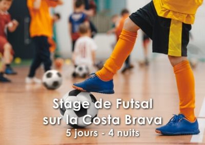 Stage de Futsal sur la Costa Brava