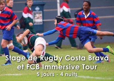 Stage de Rugby Costa Brava et FC Barcelona Immersive Tour