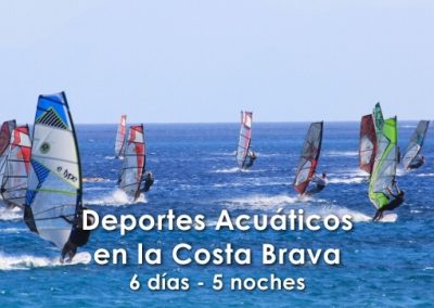 Campus de Deportes Acuáticos en la Costa Brava