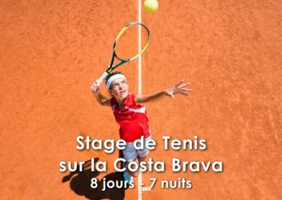 Stage de Tennis sur la Costa Brava