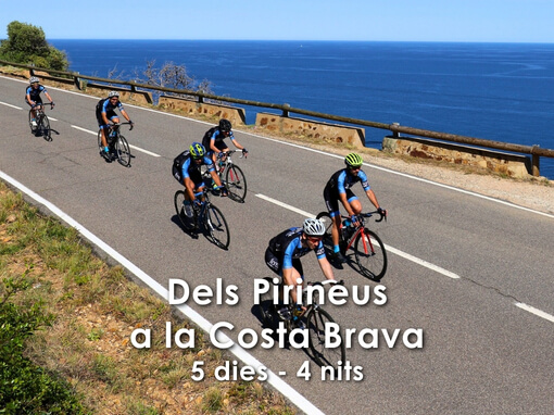 Tour en bicicleta des dels Pirineus a la Costa Brava