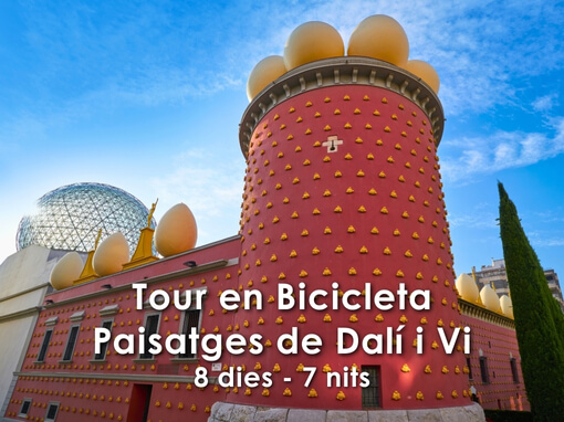 Tour en Bicicleta: Els vins i els Paisatges de Dalí