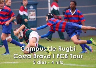 Campus de Rugbi a la Costa Brava i FC Barcelona Immersive Tour