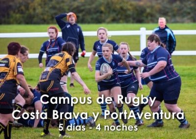 Campus de Rugby en la Costa Brava y PortAventura