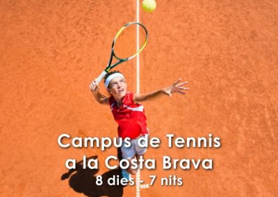 Campus de Tennis a la Costa Brava