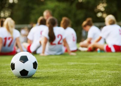 Entraînement au stage de football à Barcelone