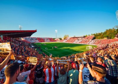 Girona FC first team match - Stage de Football