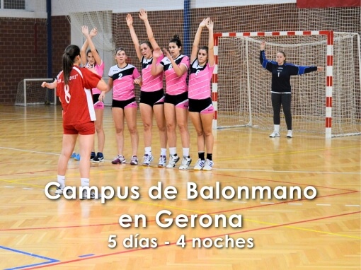 Campus de Balonmano en Girona