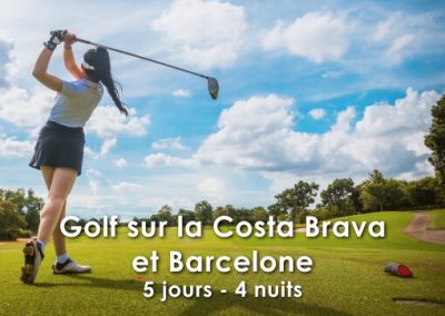 Golf sur la Costa Brava et Barcelone