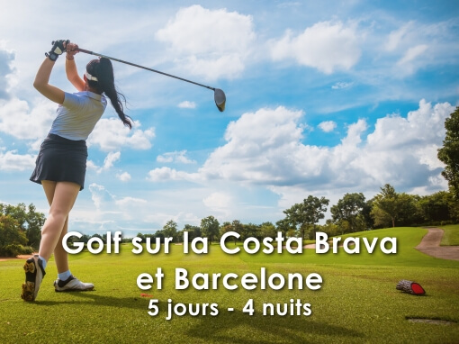 Golf sur la Costa Brava et Barcelone