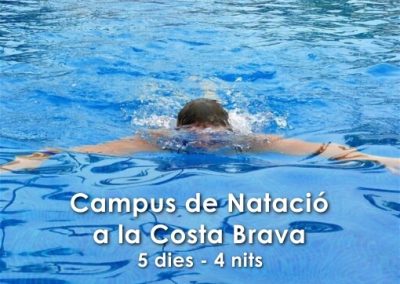 Campus de Natació a la Costa Brava