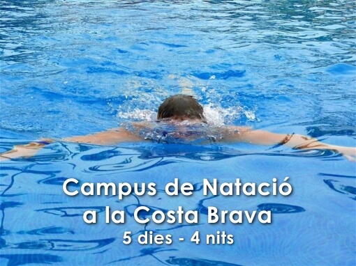 Campus de Natació a la Costa Brava