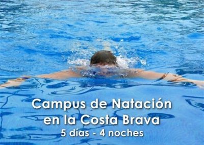 Campus de Natación en la Costa Brava