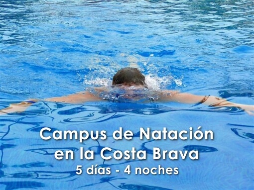 Campus de Natación en la Costa Brava